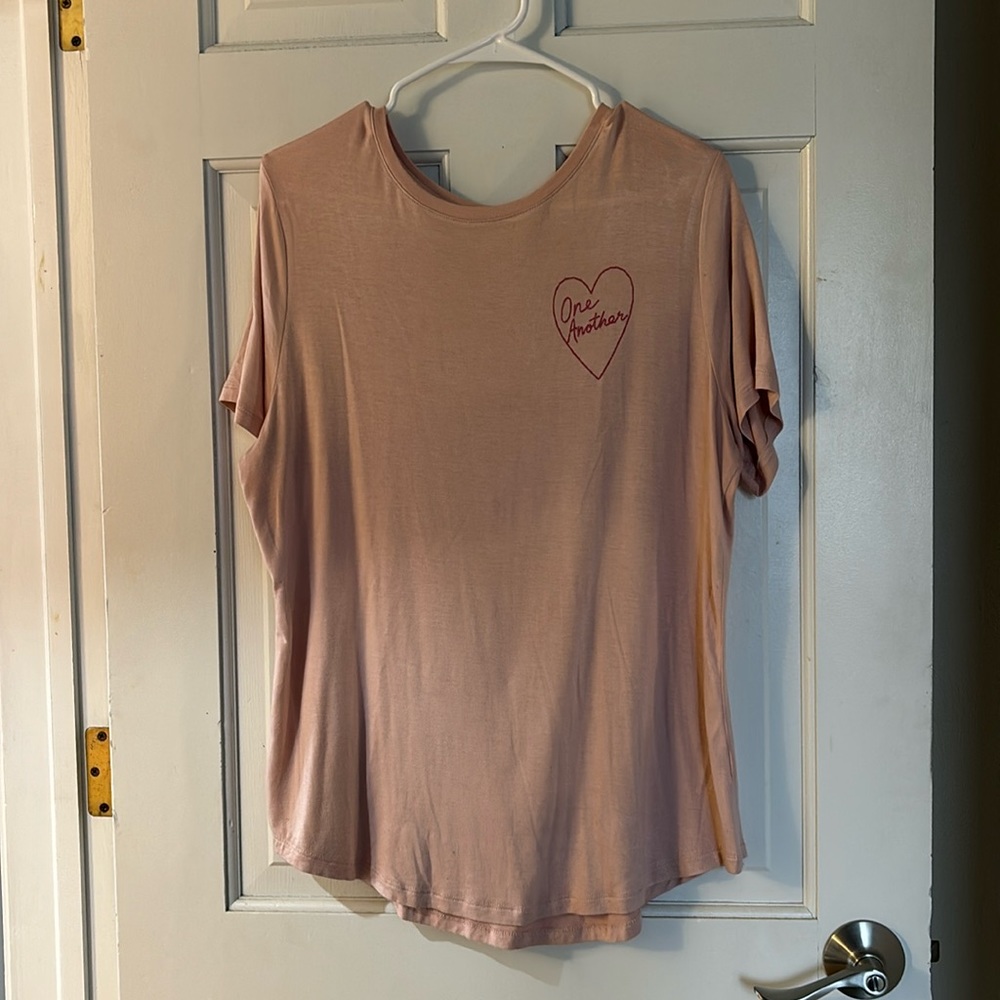 Old Navy luxe Love One Another tee